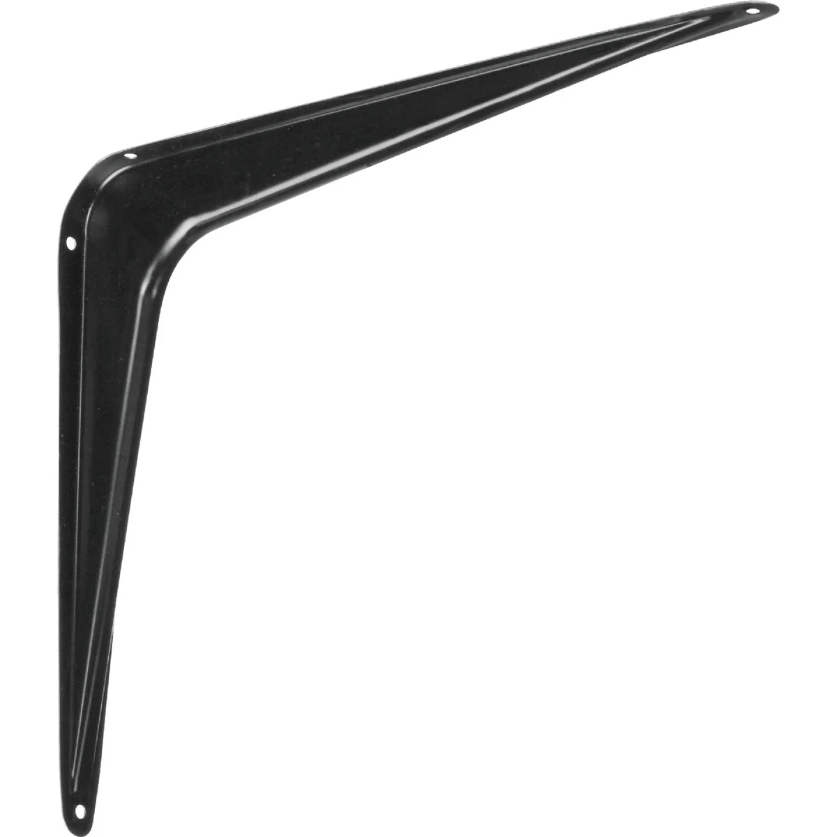 Trendy National 211 10 In. D. x 12 In. H. Black Steel Shelf Bracket Casual