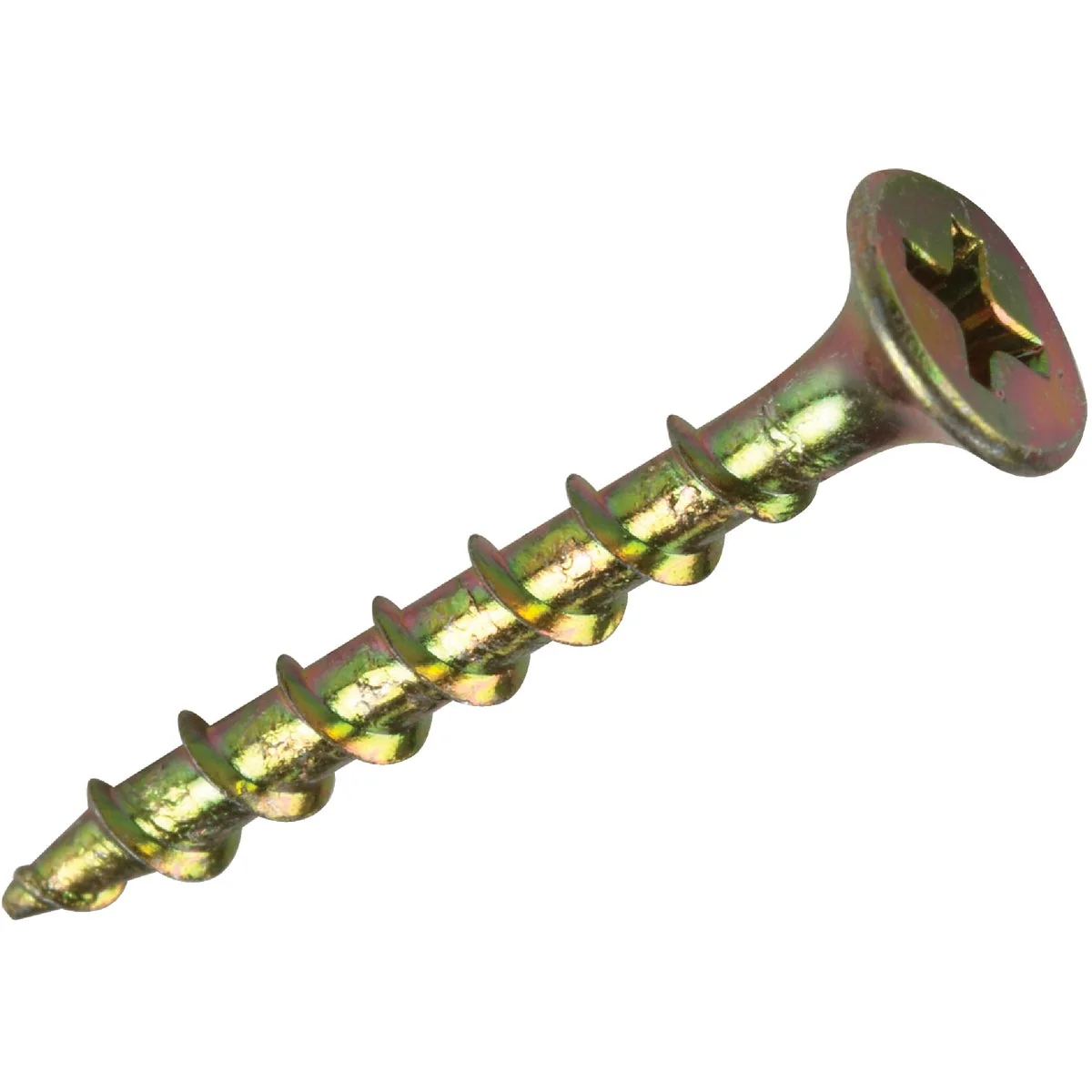 Solid Do it 6 x 2 In. Coarse Thread Yellow Zinc Multipurpose Drywall Screw 5 Lb.-Box Detailed