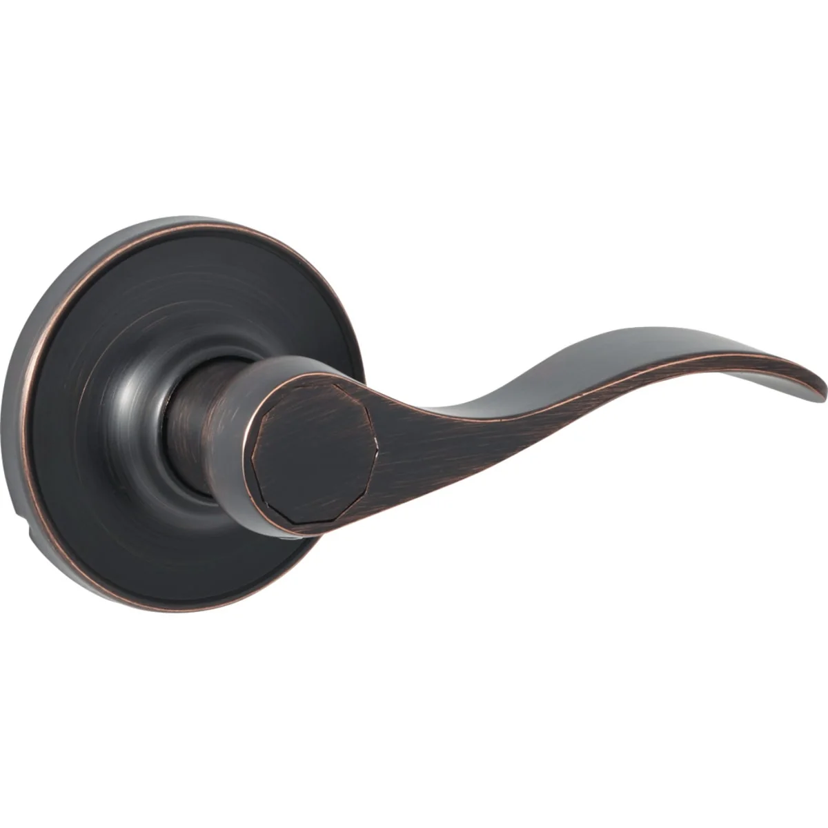 Organic Steel Pro Oil Rubbed Bronze Wave Passage Door Lever Carefully Designed