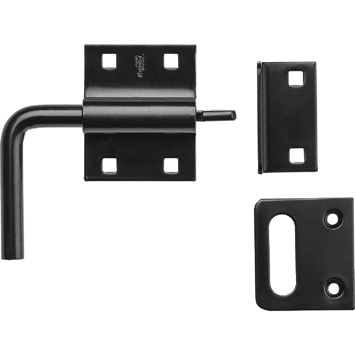 Minimalist National Black Slide Bolt Latch Eco-Friendly