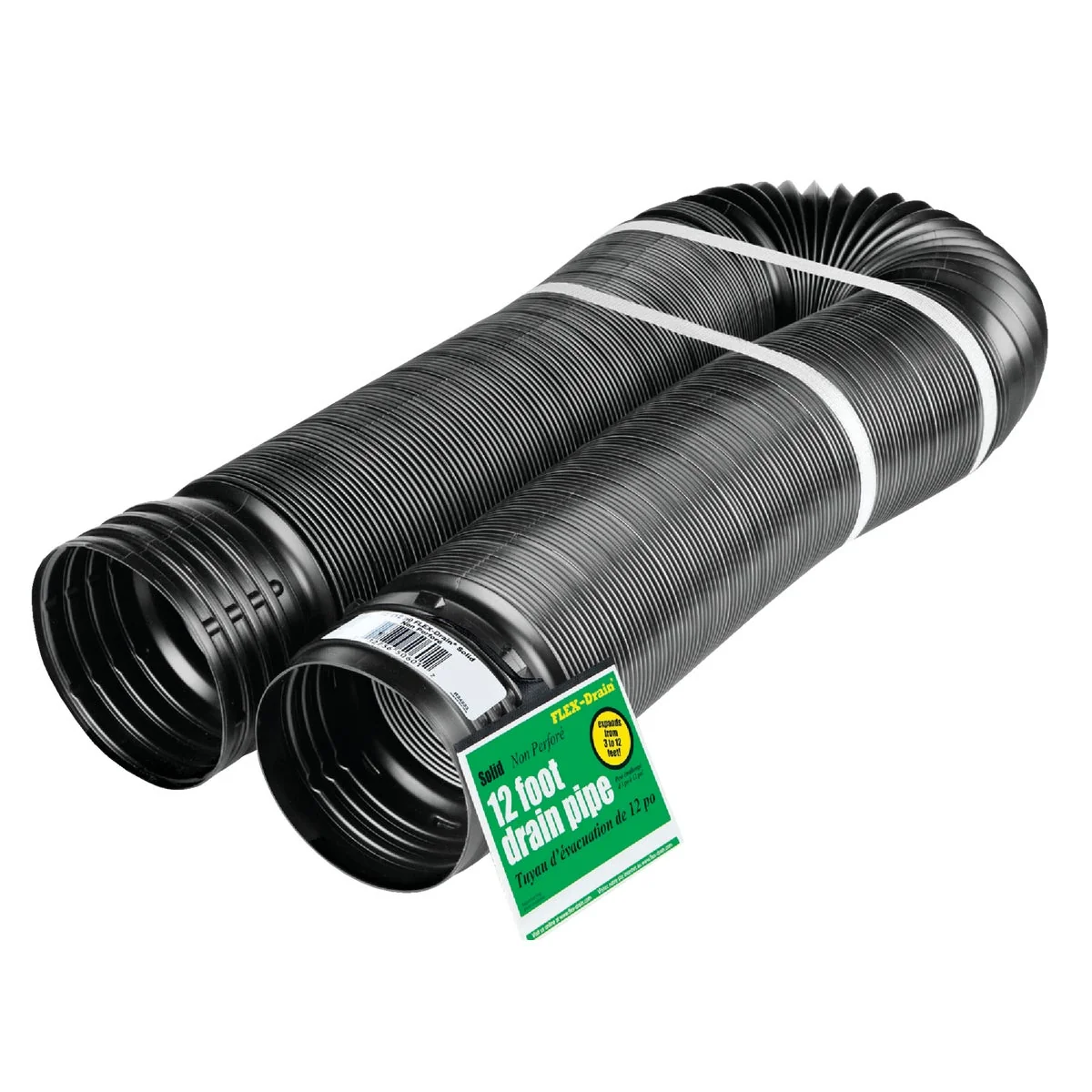 User-Friendly Amerimax 4 In. X 12 Ft. Expandable Solid Drainage Pipe Eco-Friendly