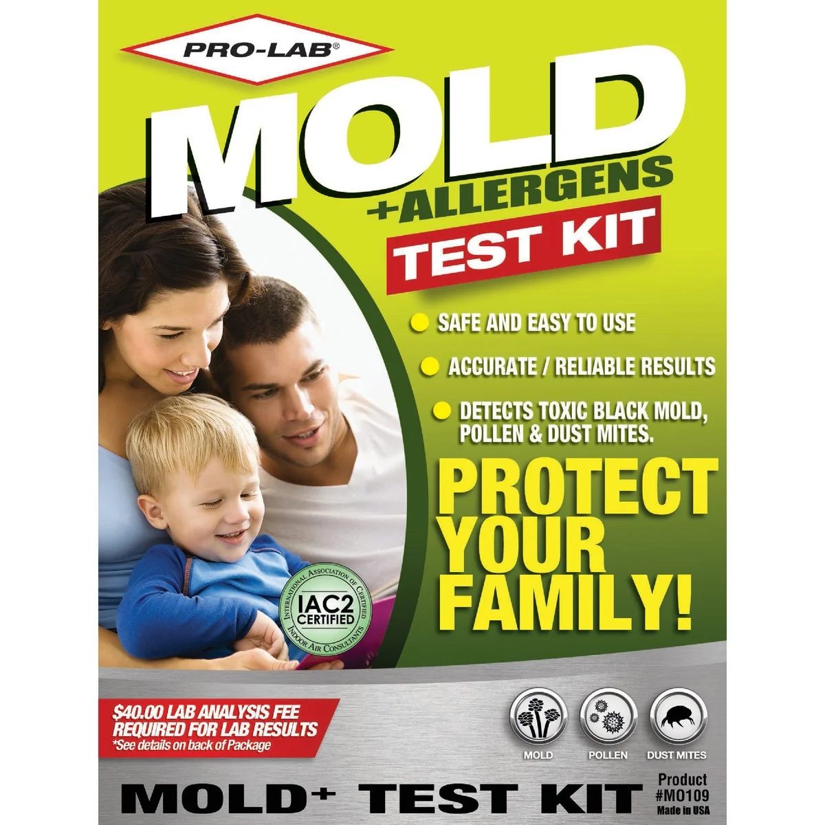 Contemporary Pro Lab Within 48 Hours Mold Test Kit Flexible