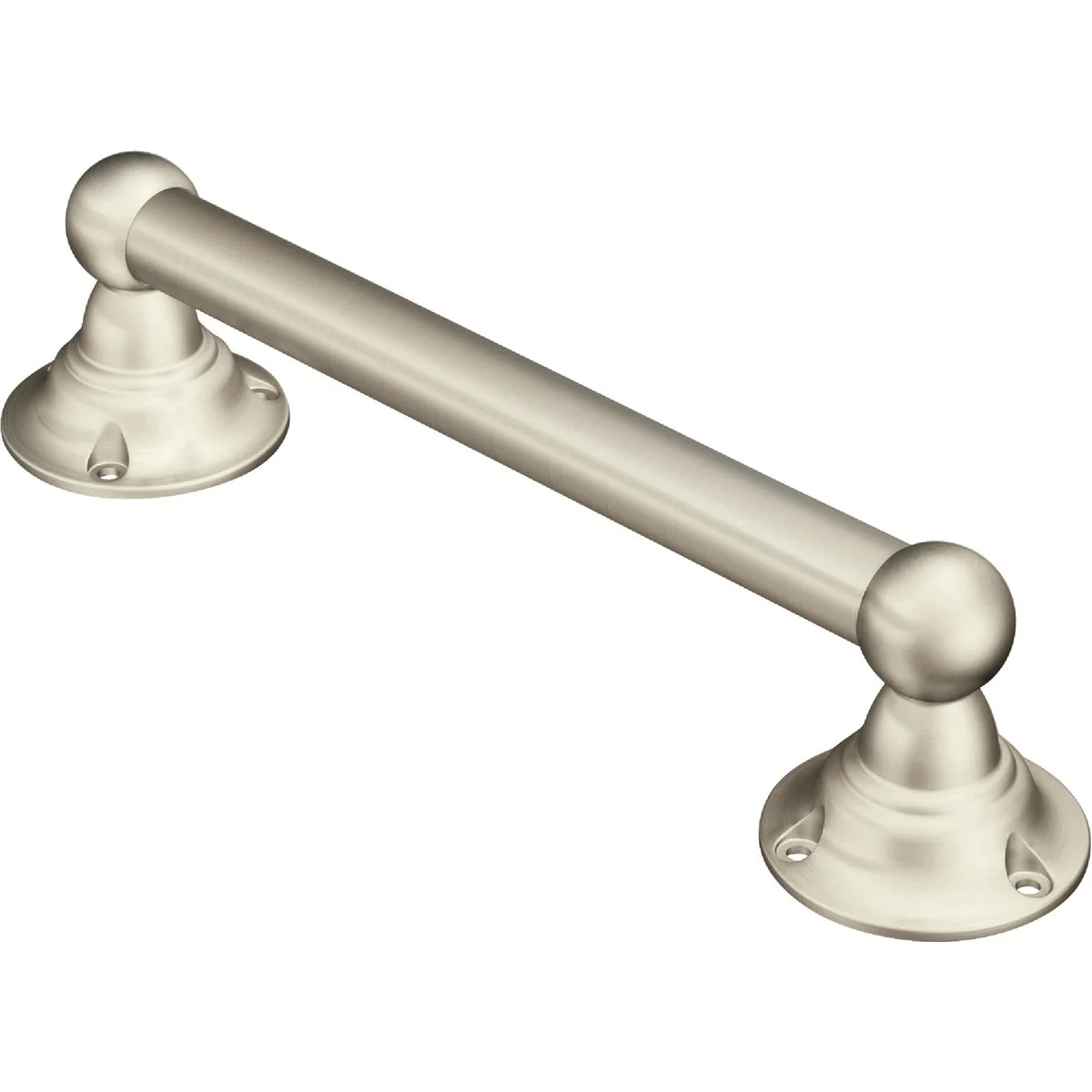 Eco-Friendly Moen Home Care 9 In. x 7 8 In. Grab Bar Brushed Nickel Smooth