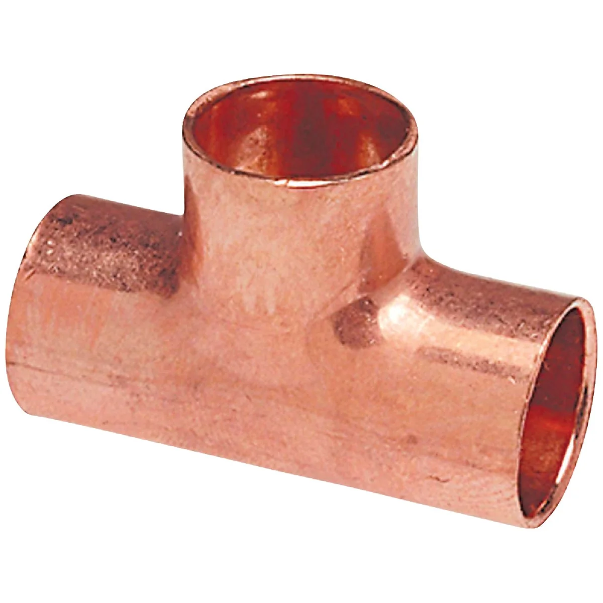 Luxury NIBCO 1 In. x 3 4 In. x 3 4 In. CxCxC Reducing Copper Tee Excellent