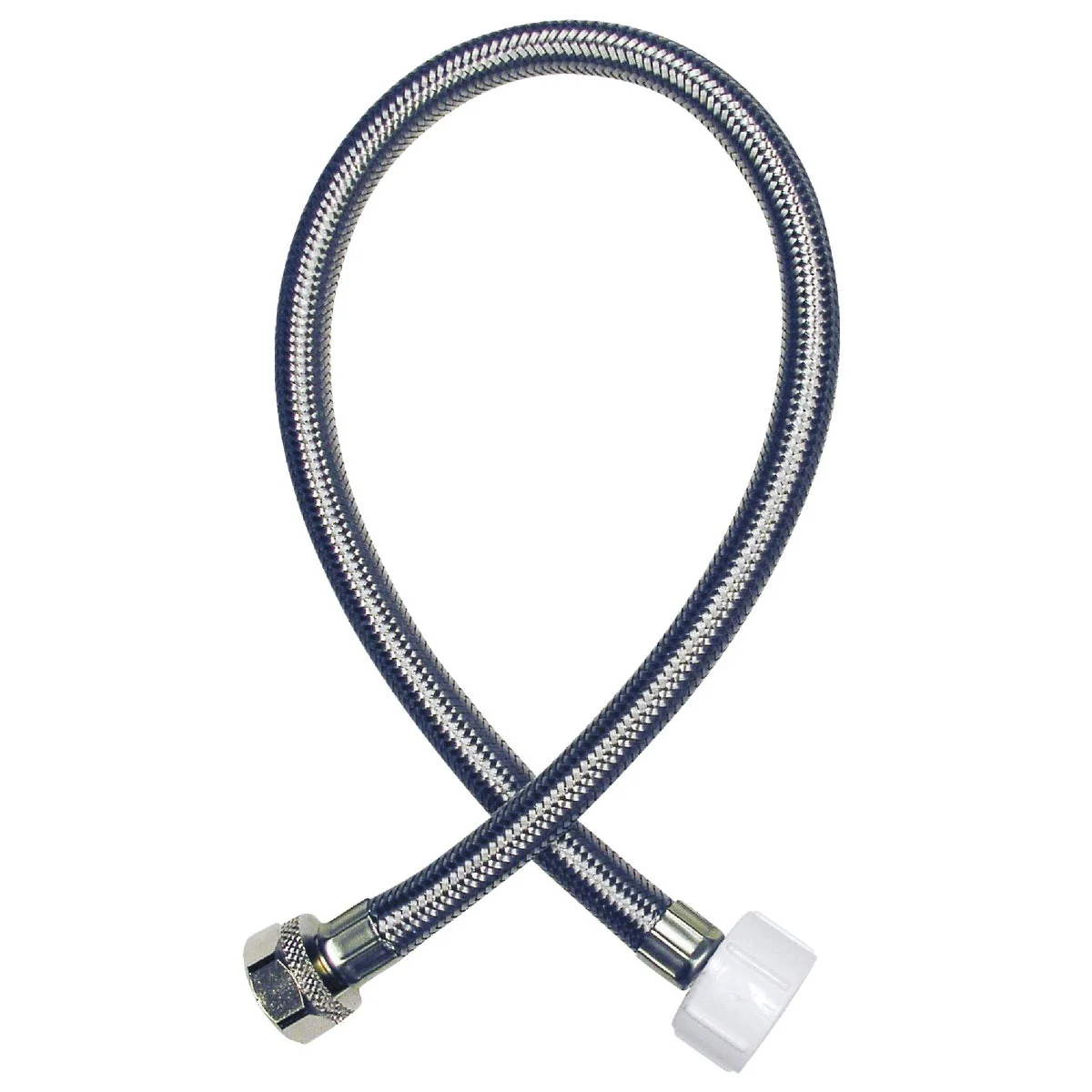 Verified B K 1 2 In. Flare x 7 8 In. BC Nut x 12 In. L Toilet Connector Texas Flare Safe