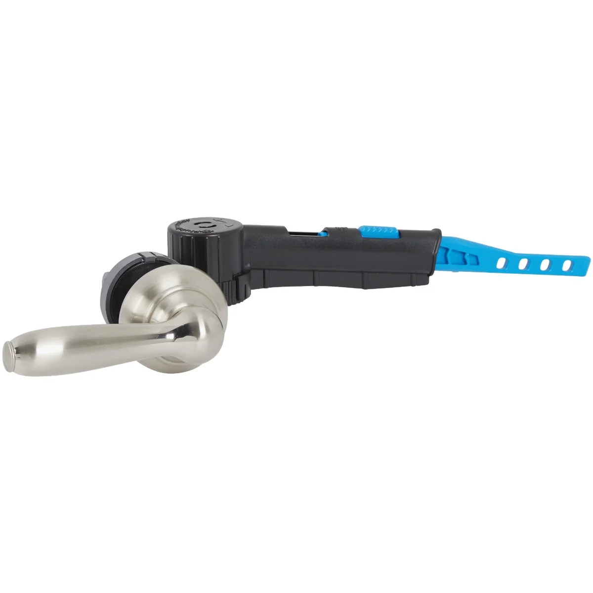 Elegant Fluidmaster Fit Premium Brushed Nickel Tank Lever with Plastic Telescoping Arm Effective
