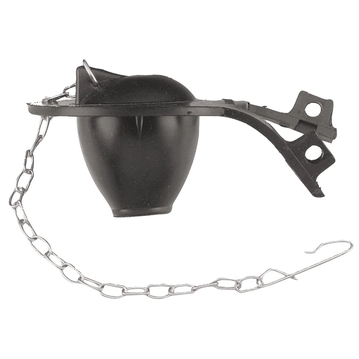 Expertly Made Do it Universal 2 In. PVC Composition Toilet Flapper with Stainless Steel Chain Fast