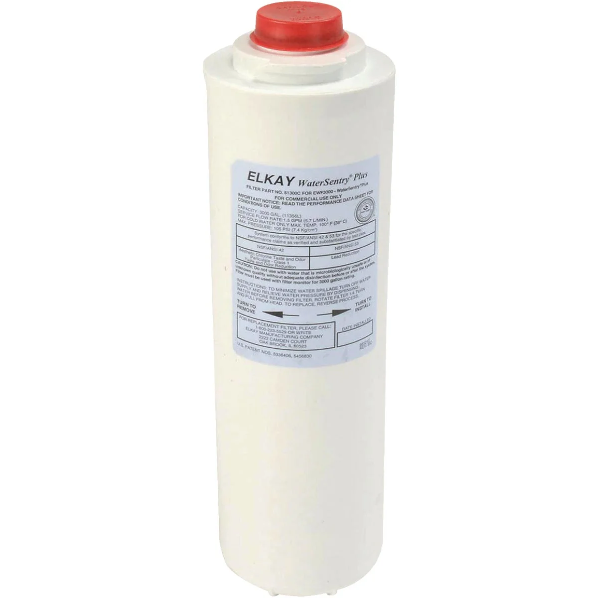 Classic Elkay WaterSentry Plus Water Bottle Filter Elegant