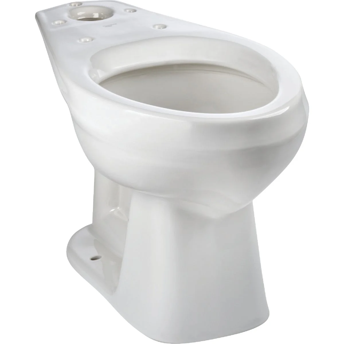 Clean Mansfield Alto Smartheight White Elongated ADA 16-7 8 In. Toilet Bowl Premium Material