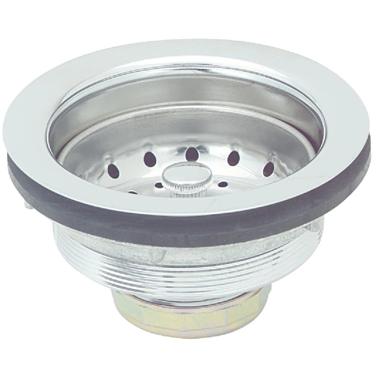 Artisan Do it 3-1 2 In. Brass with Stainless Steel Basket Fixed Post Basket Strainer Assembly Enhanced