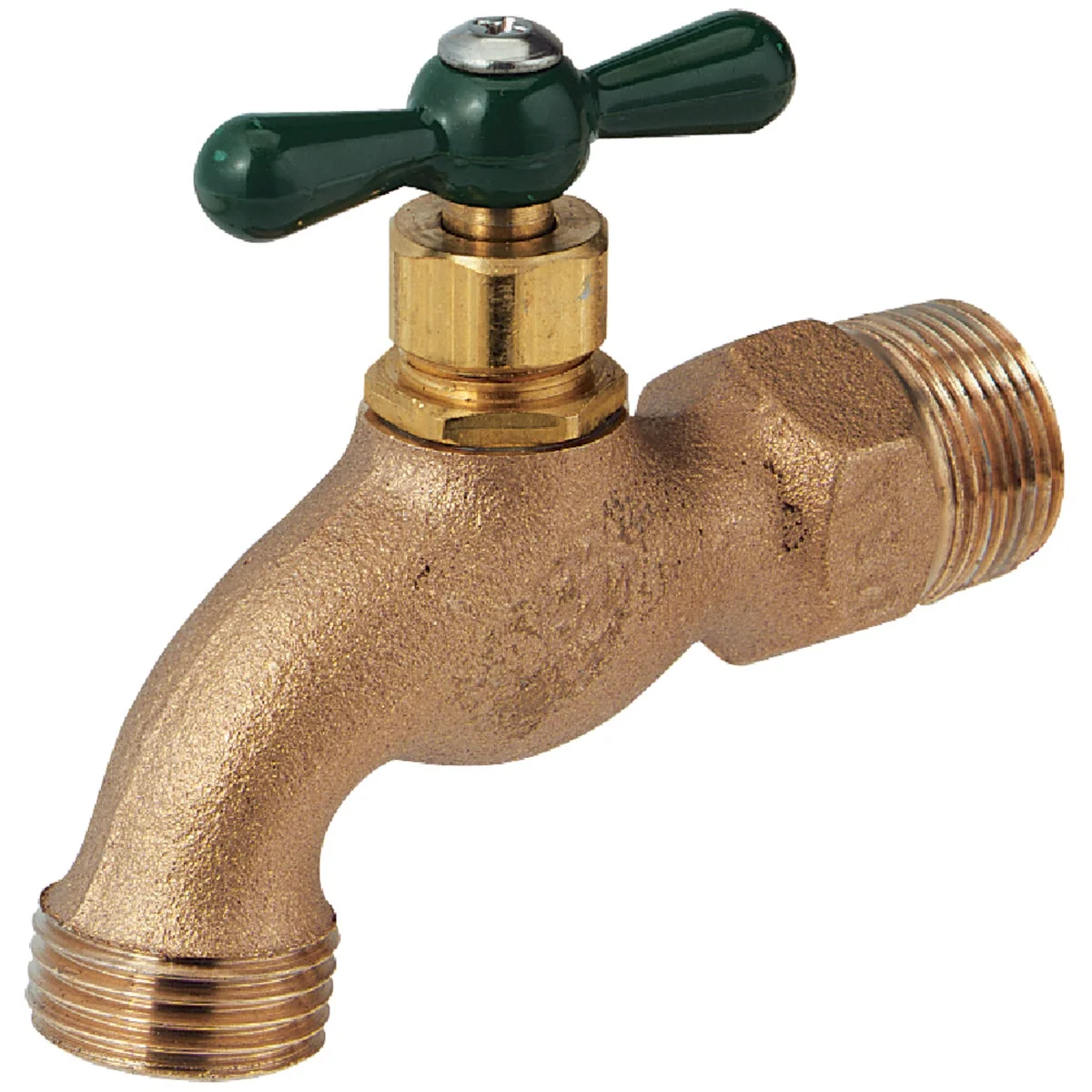 Certified Arrowhead Brass 3 4 In. MIP X 3 4 In. Male Hose Thread Standard Hose Bibb Modern