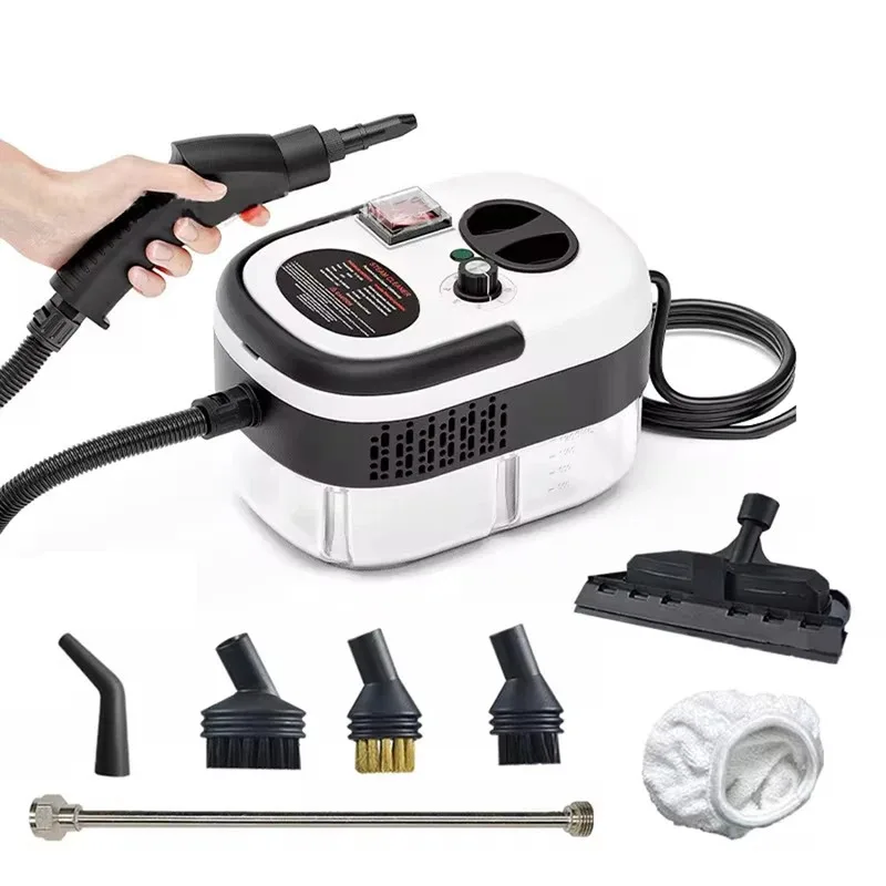 Elite High Pressure Handheld Steam Cleaner Machine with Brush Heads 2600W Exclusive