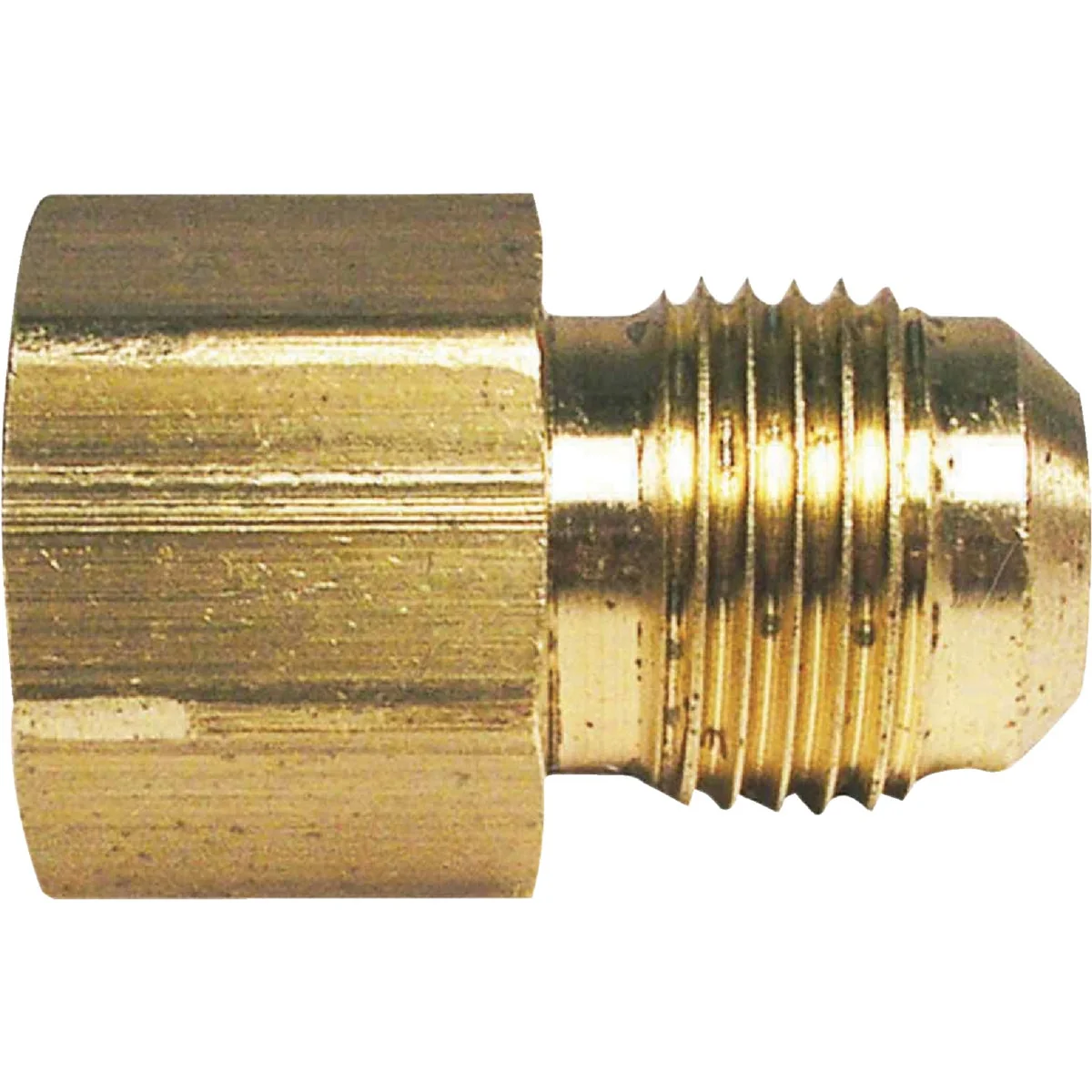 Casual Do it 5 8 In. x 3 4 In. Brass Female Flare Adapter Stylish