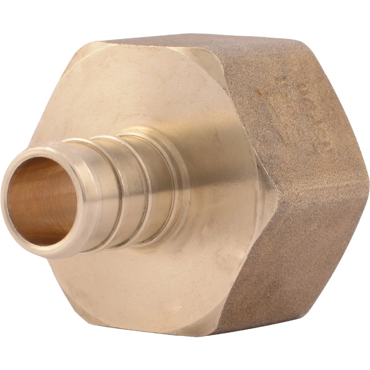 Healthy SharkBite 1 2 In. Barb x 3 4 In. FIP Brass PEX Adapter Unique