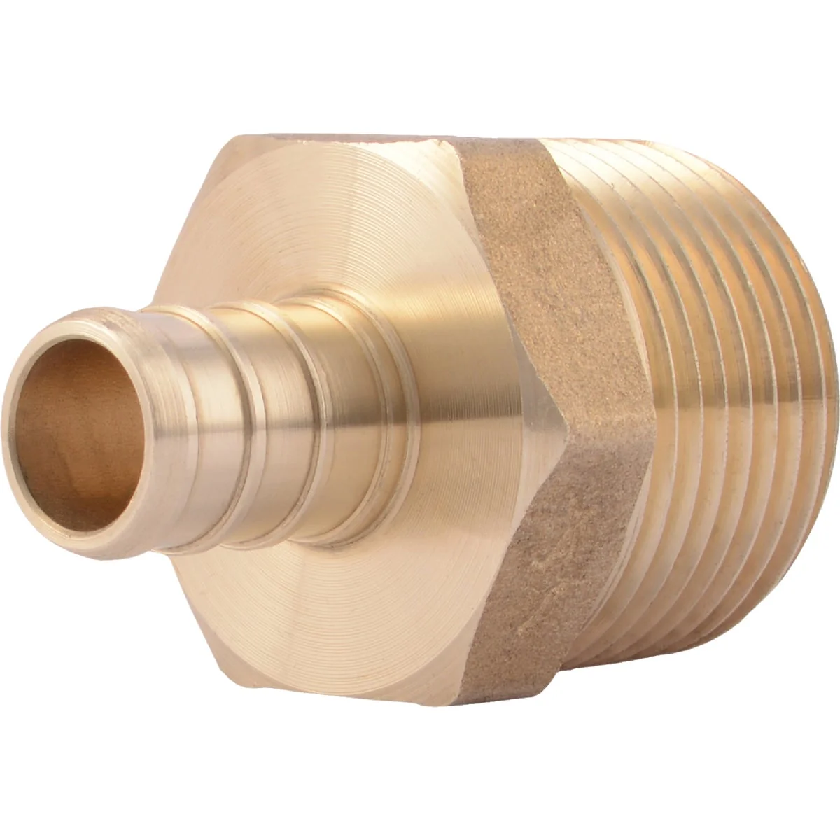 Healthy SharkBite 1 2 In. CF x 3 4 In. MPT Brass PEX Adapter Organic