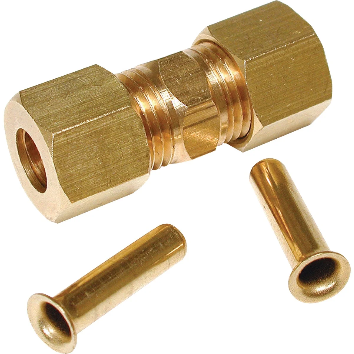 Advanced Dial 1 4 In. Brass Compression Union Responsible