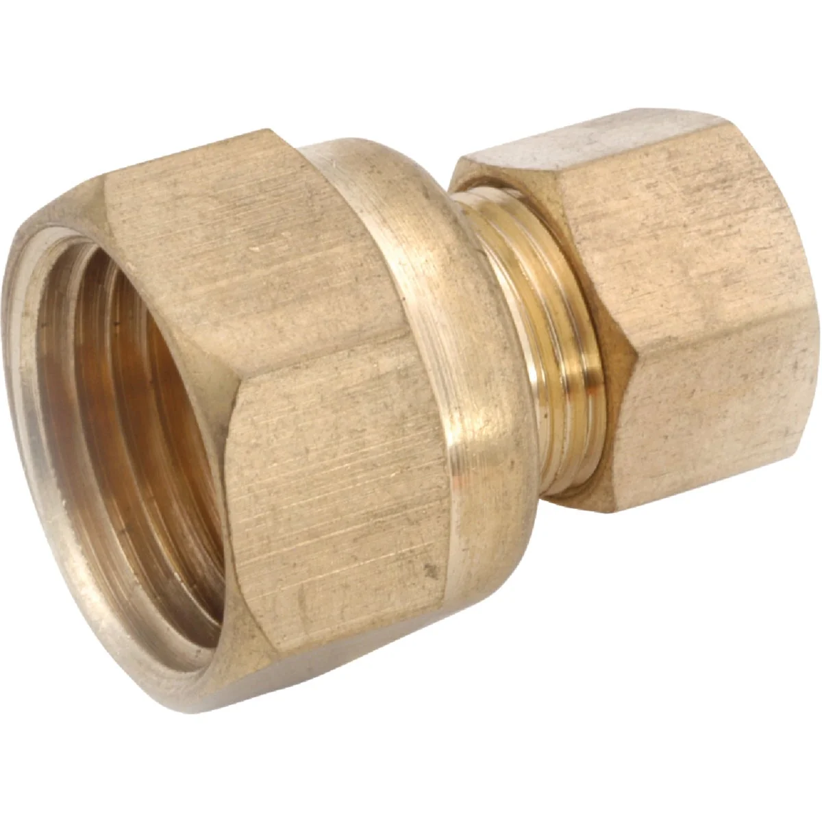Solid Anderson Metals 1 2 In. F x 3 8 In. M Brass Compression Adapter Verified