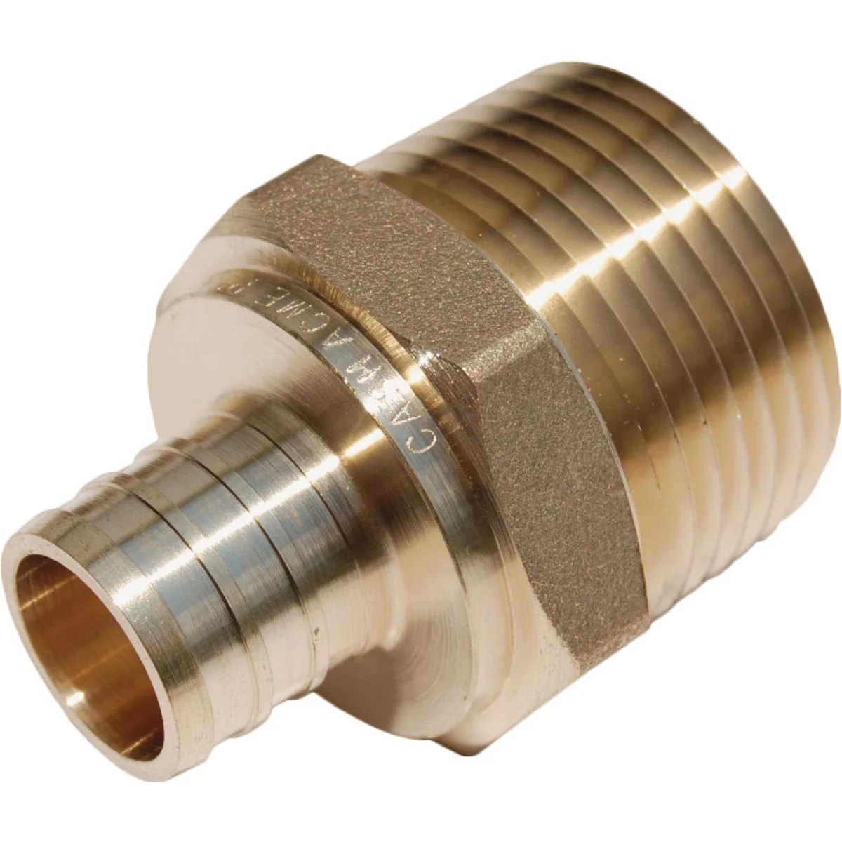 Optimized SharkBite 3 4 In. CF x 1 In. MPT Brass PEX Adapter Fine Crafted