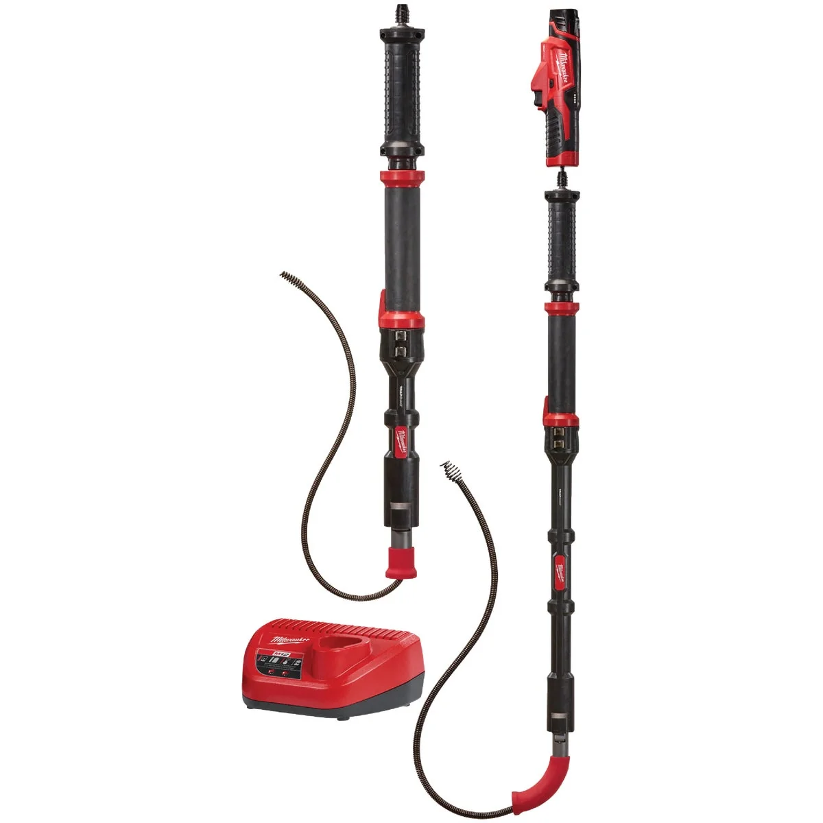 Advanced Milwaukee M12 Trapsnake 12 Volt Lithium-Ion 2-Tool Cordless Drain Auger Kit First-Class