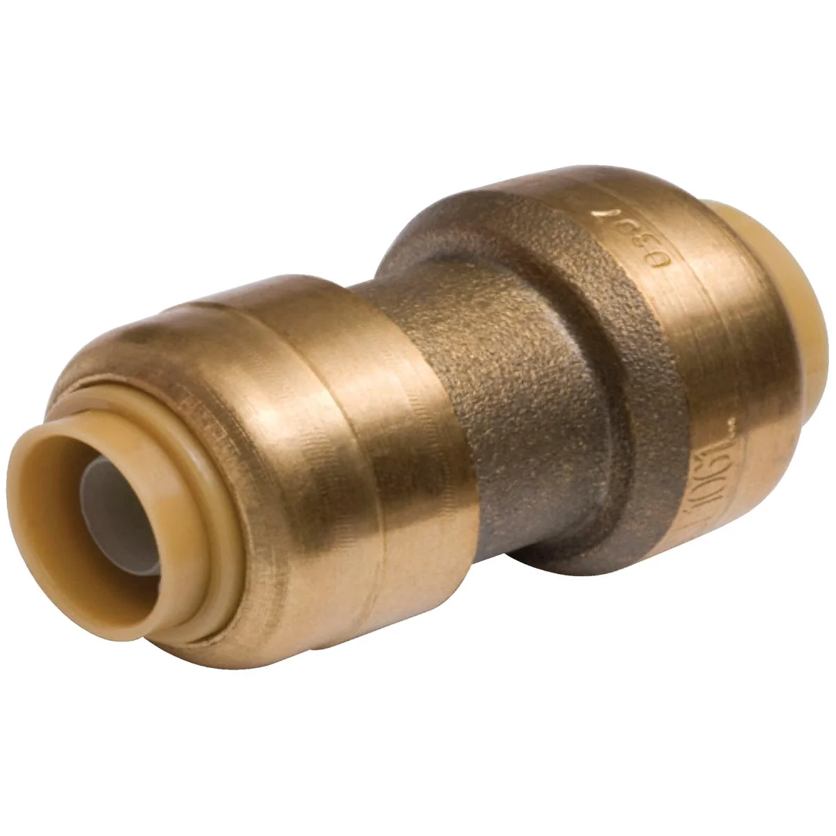 Superior SharkBite 3 8 In. x 1 2 In. Push-to-Connect Brass Coupling Effective