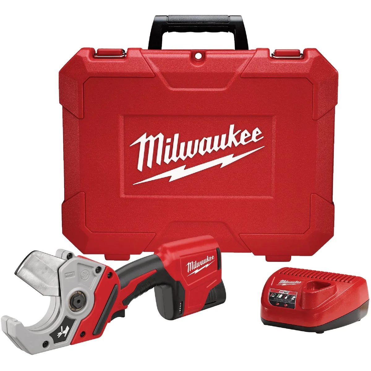 Excellent Milwaukee M12 Lithium-Ion Plastic Pipe Cordless Shear Kit Practical