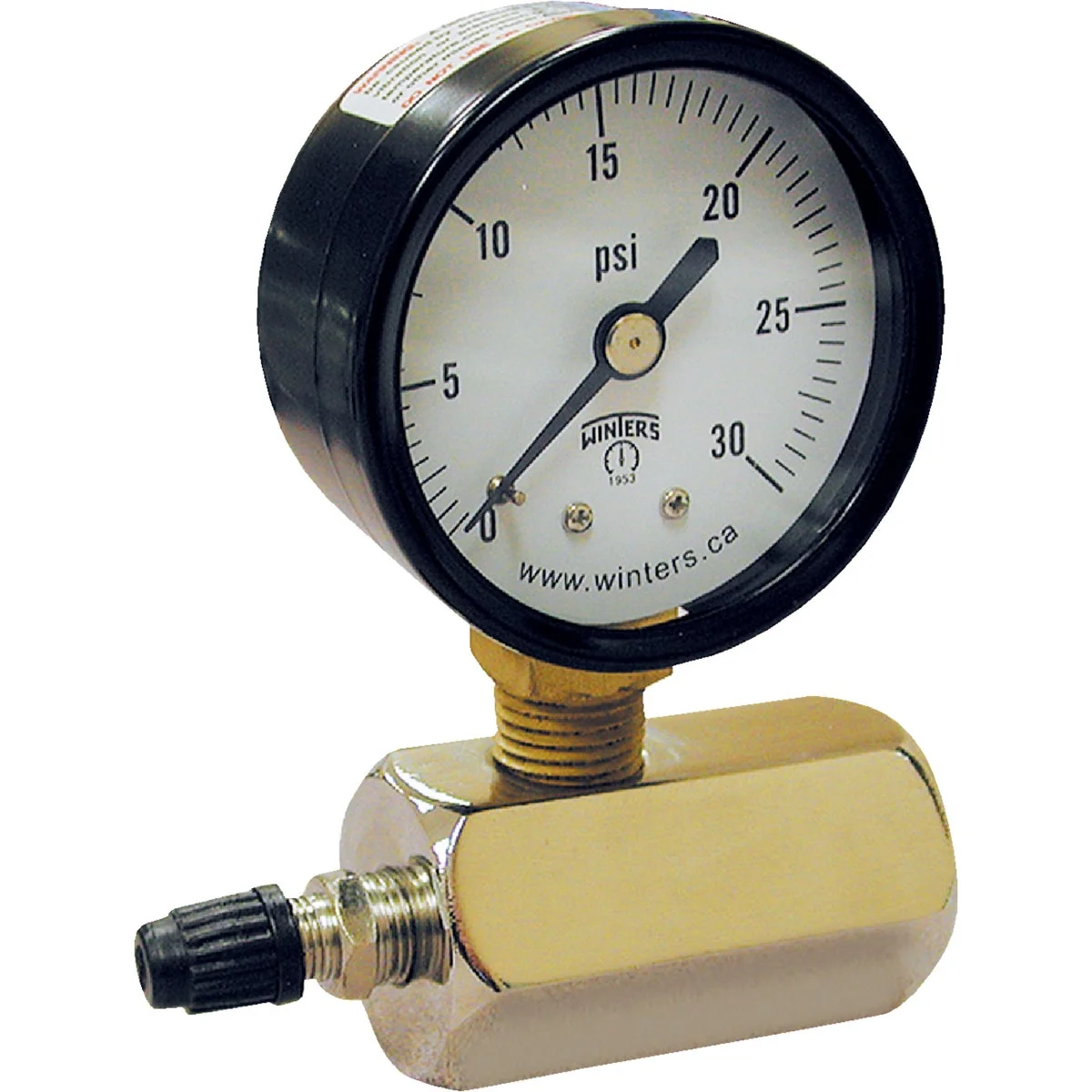 Expertly Made Jones Stephens 3 4 In. FIP 15 PSI Gas Test Gauge Assembly Breathable