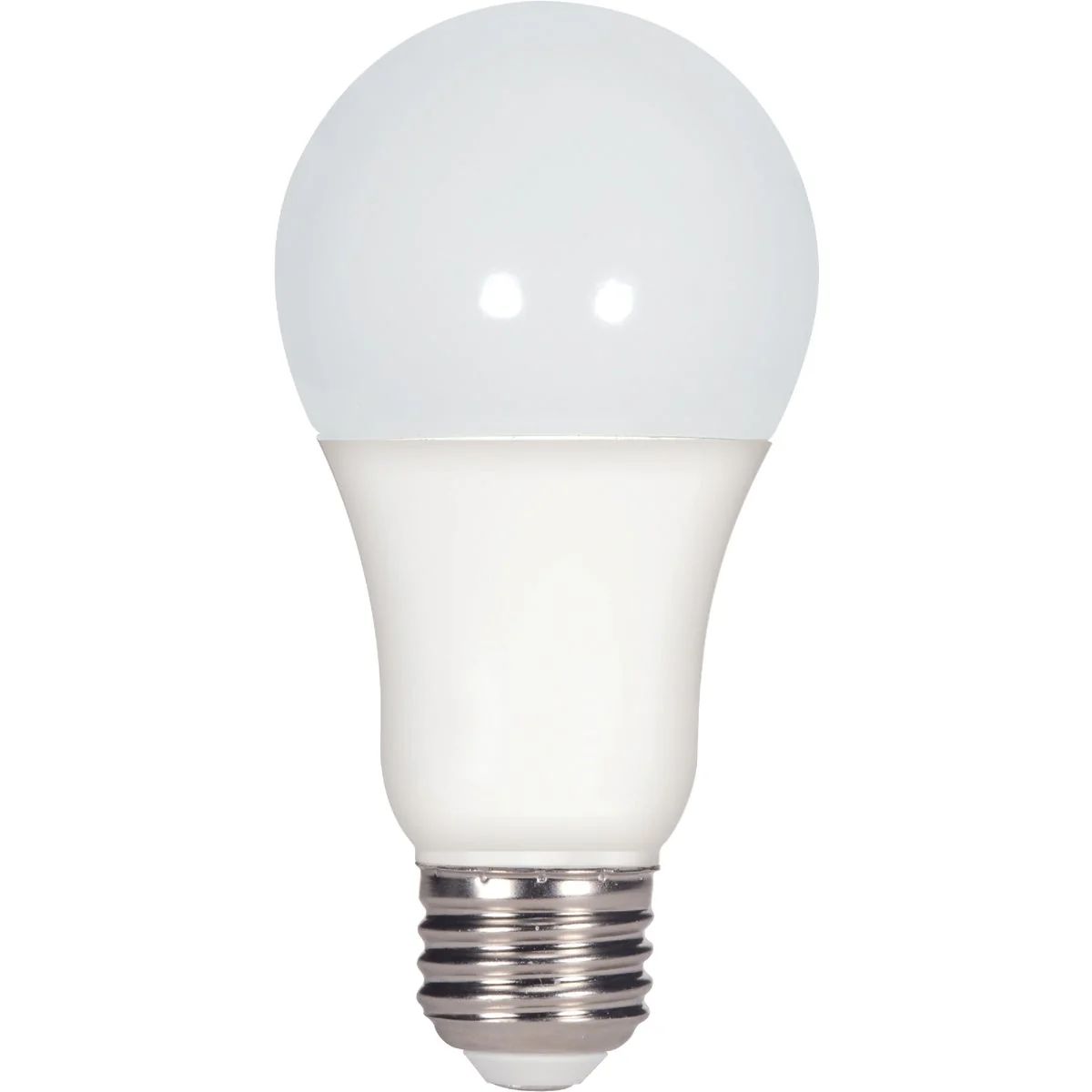 Trendy Satco 100W Equivalent Natural Light A19 Medium Dimmable LED Light Bulb Modern