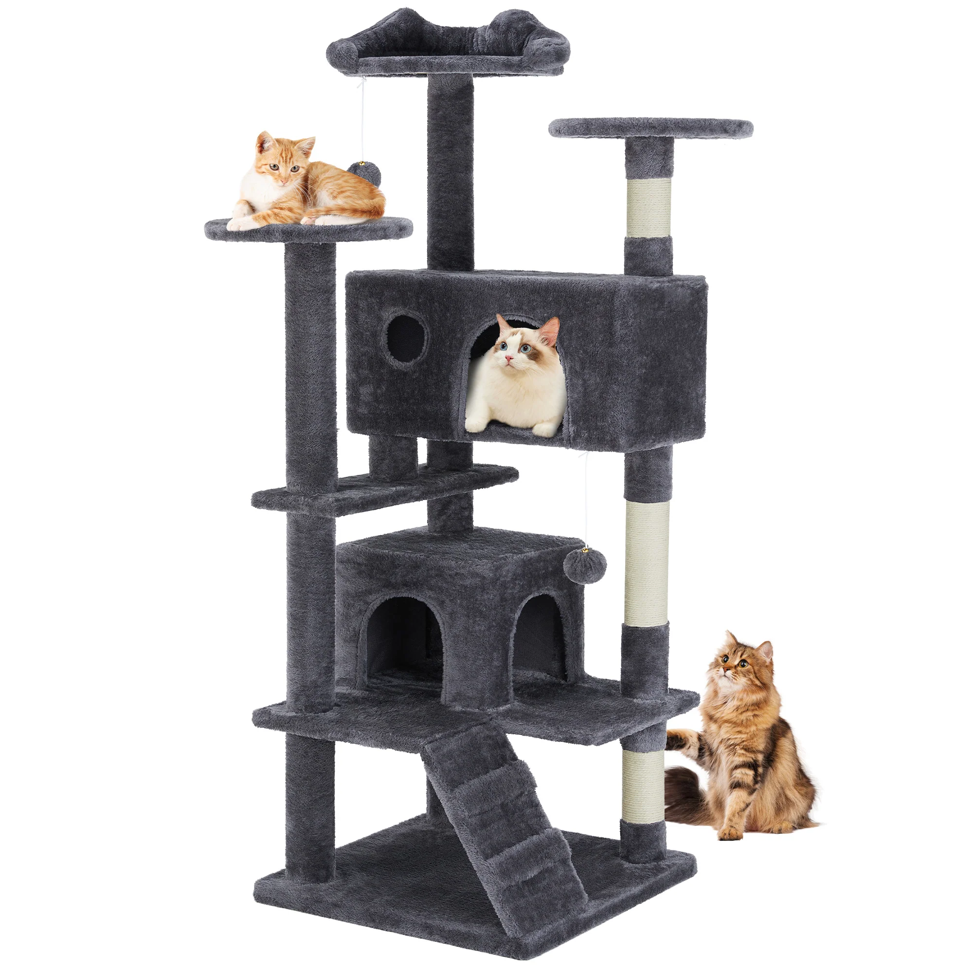 Excellent Large Cat Tree Tower Multi Level with Scratching Post Outstanding