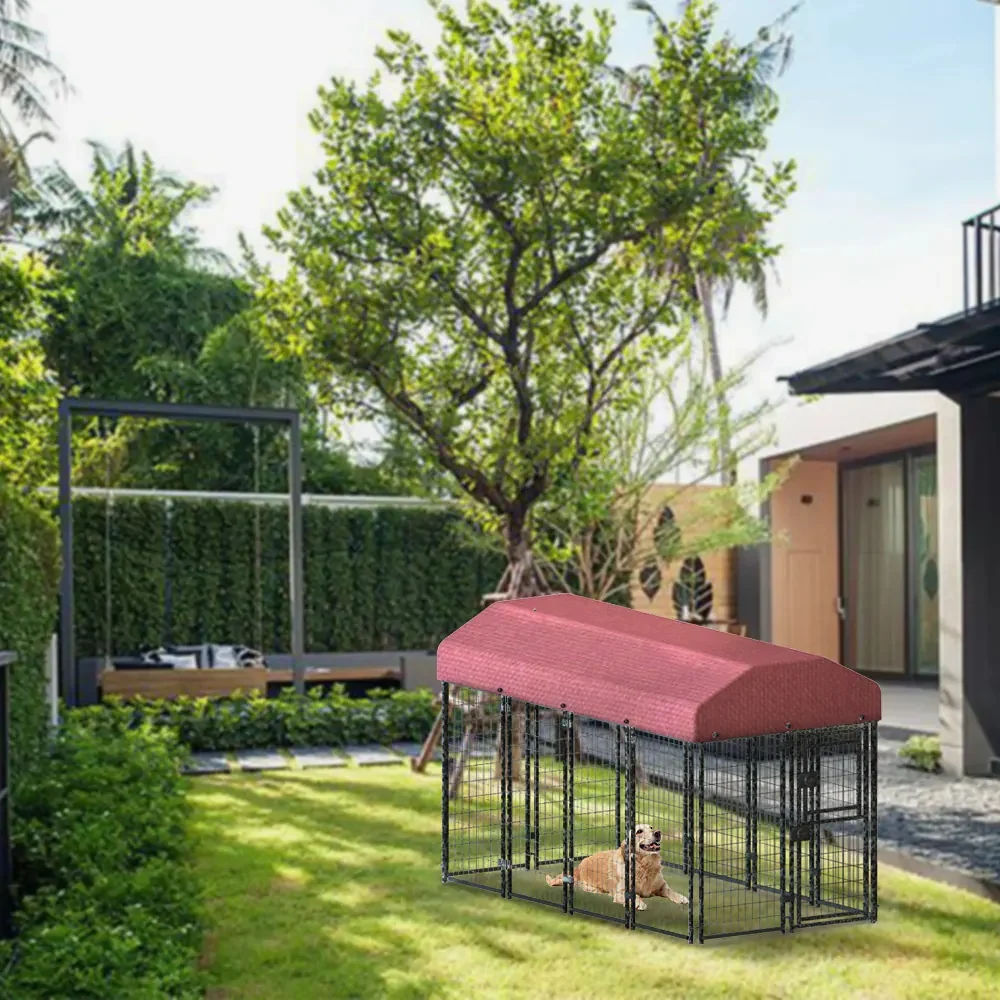 Carefully Designed Outdoor Covered Dog Kennel Specialty