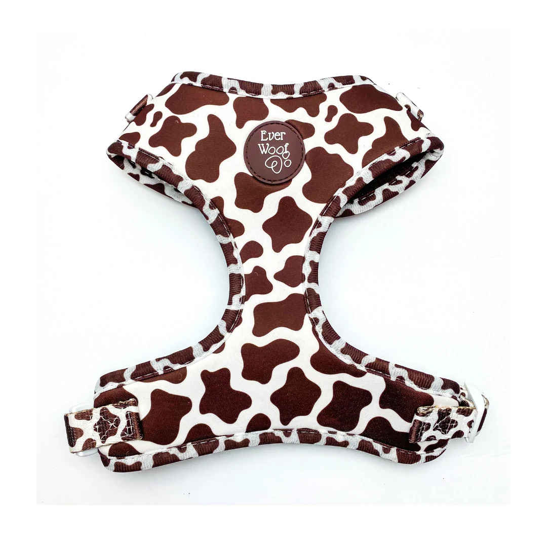 Natural Chocolate Cow Adjustable Harness Recyclable