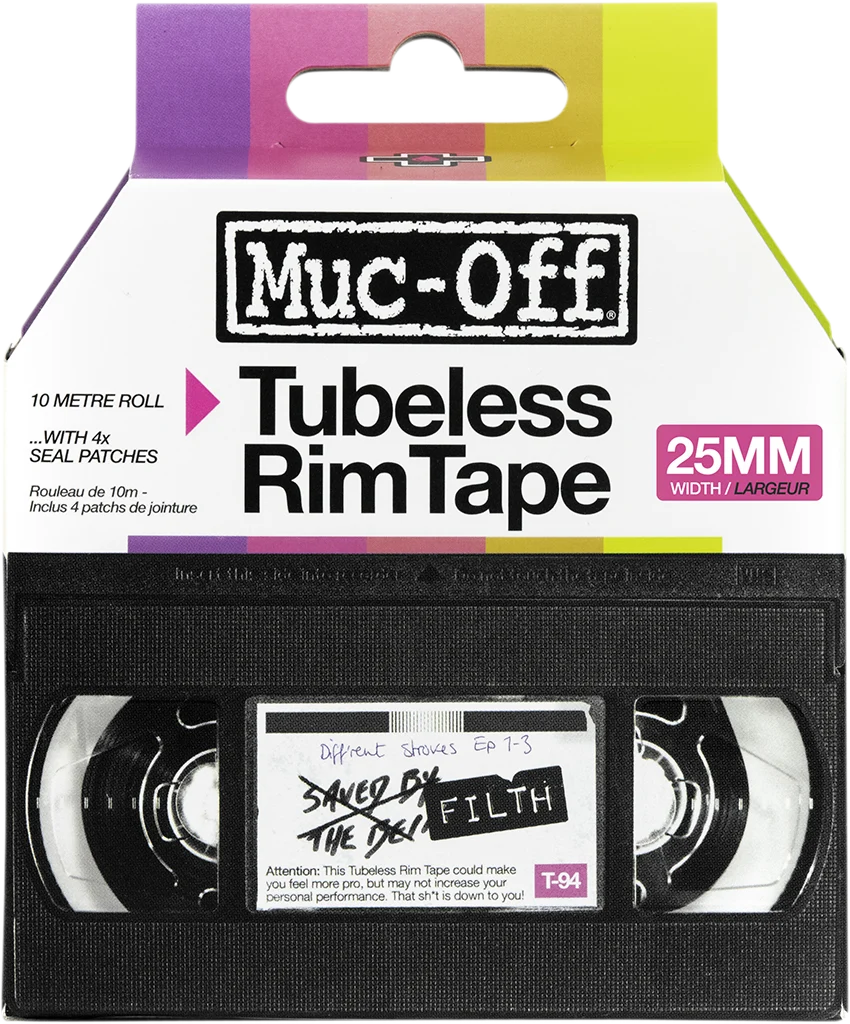 Dependable MUC-OFF USA Rim Tape – 10 m x 25 mm 20070 Smooth