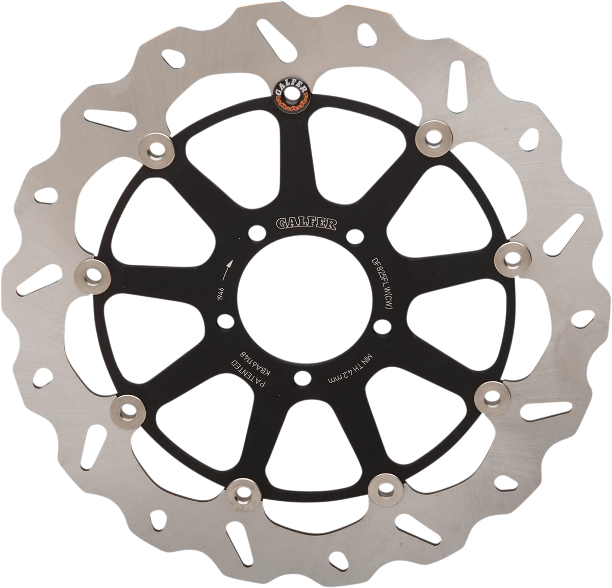 Effective GALFER Front Rotor DF825CWD Next-Generation