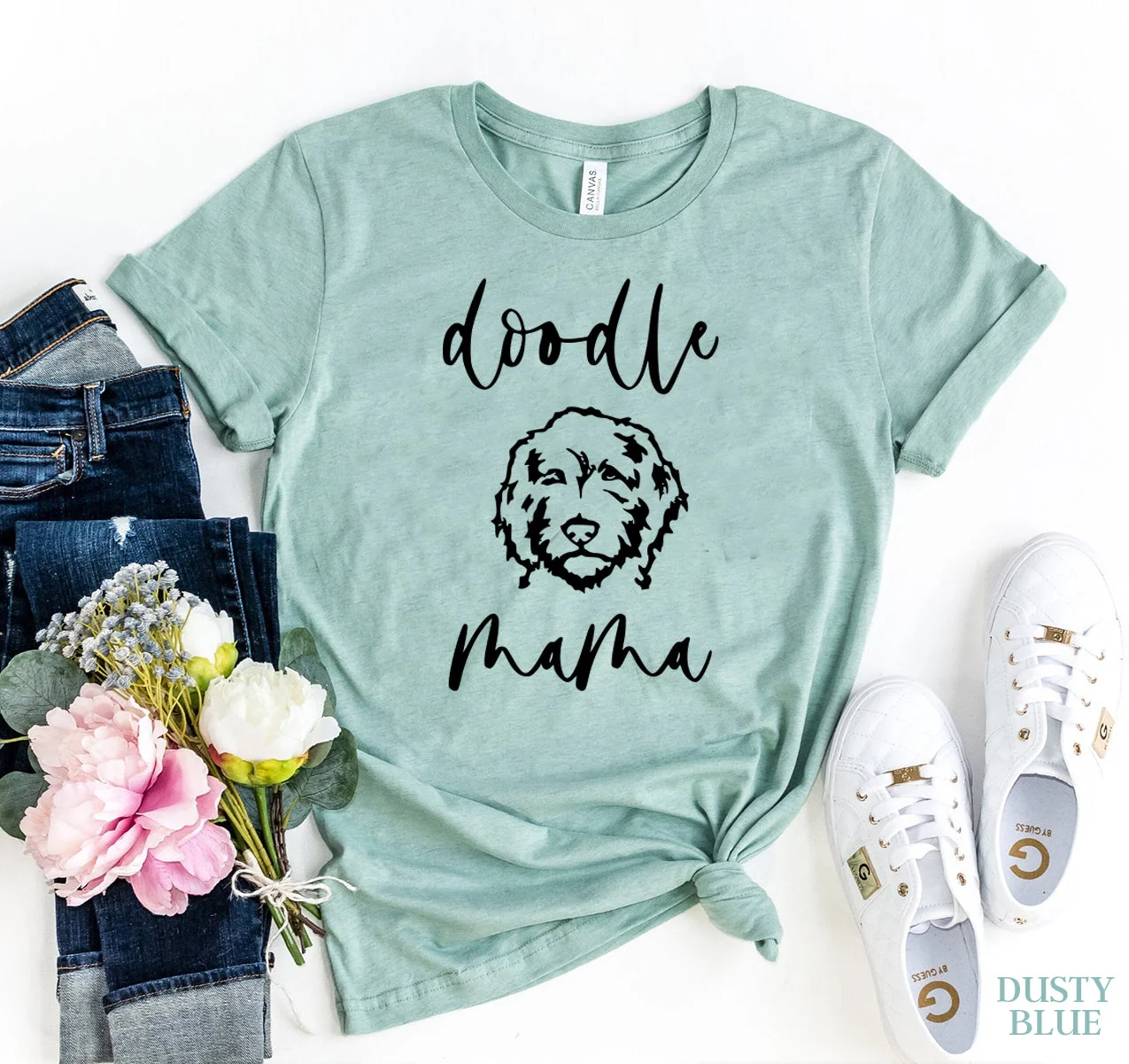 Unique Doodle Mama T-shirt Organic