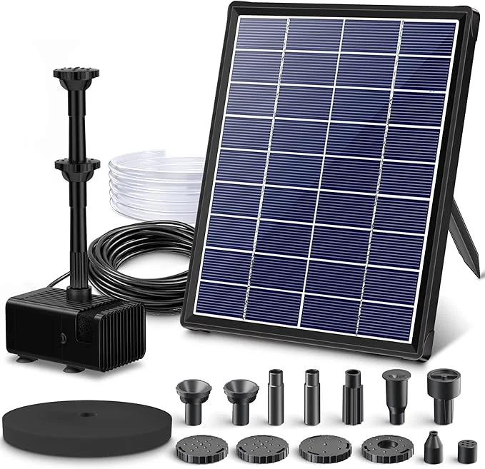 Premium Material Biling 5.5W Solar Fountain Pump Secure