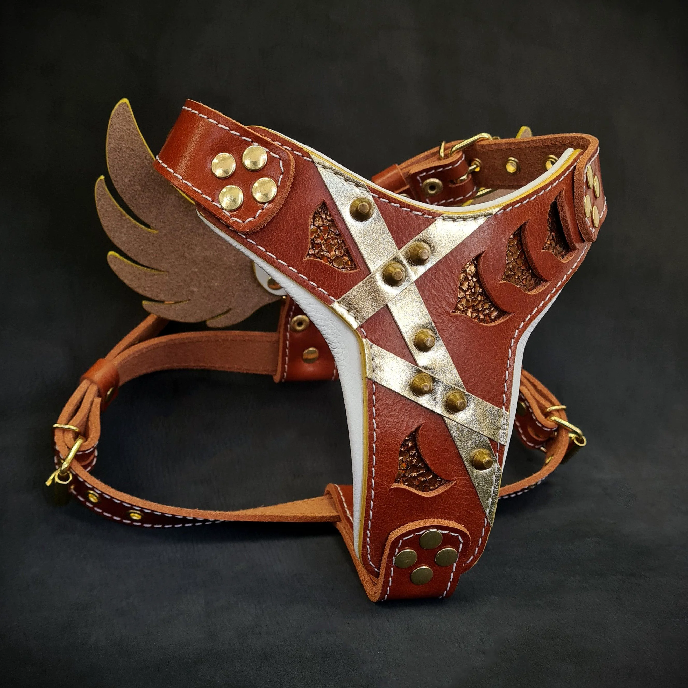 Artisan The Hermes leather harness – Small to Medium Size Soft