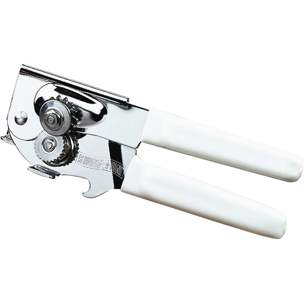 Stylish Swing-A-Way White Portable Handheld Can Opener Fashionable