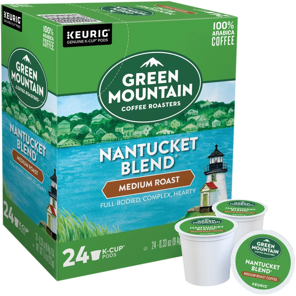 Relaxed Keurig Green Mountain Coffee Roasters Nantucket Blend K-Cup 24-Pack World-Class