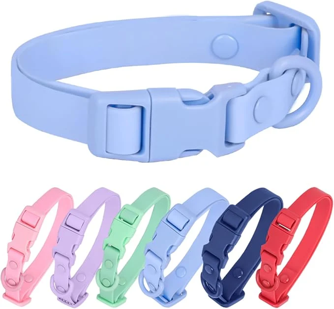 Responsible Waterproof Dog Collar Soft Rubber Dog Collar Professional