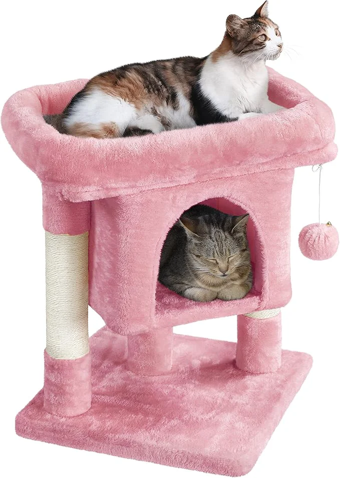 Smooth Yaheetech 23.5in Cat Tree Tower Cat Condo Contemporary