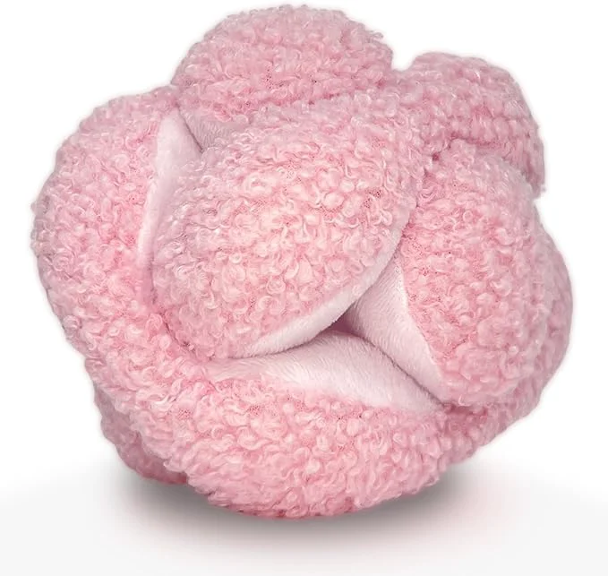 Optimized Glory To Dog Pink Snuffle Knot Interactive Dog Toy 4 Puzzle Ball with 8 Squeakers Crinkle – Treat Hiding Enrichment Toy for Puppy Small Breed Dogs – Durable Plush Sensory Play StimulationAbout This Excellent