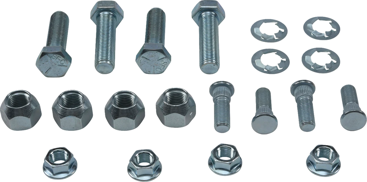 High-Grade MOOSE RACING Wheel Stud Nut Kit – Rear – Polaris 85-1138 Reliable