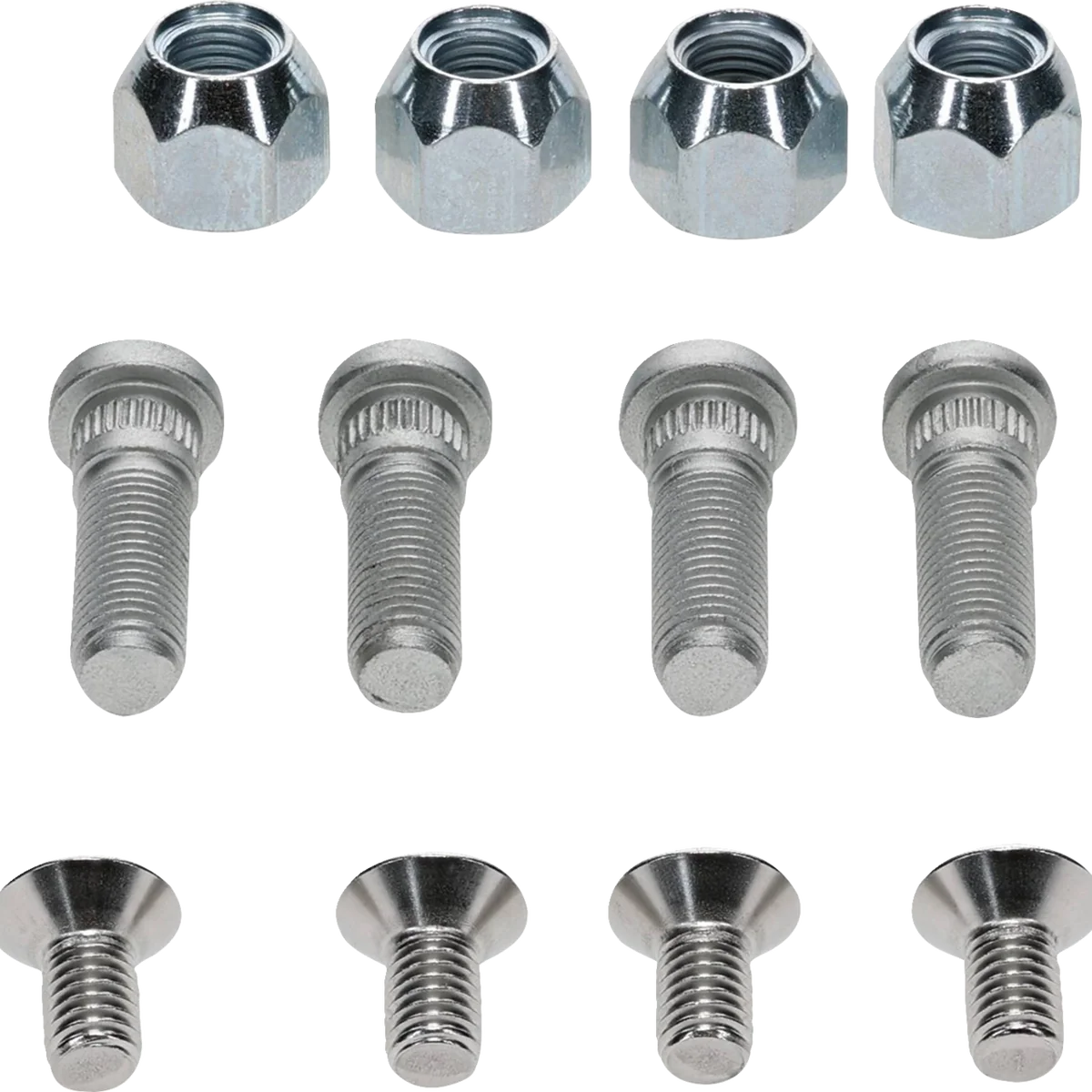 Organic MOOSE RACING Wheel Stud Nut Kit – Front Rear – Can Am 85-1147 Functional