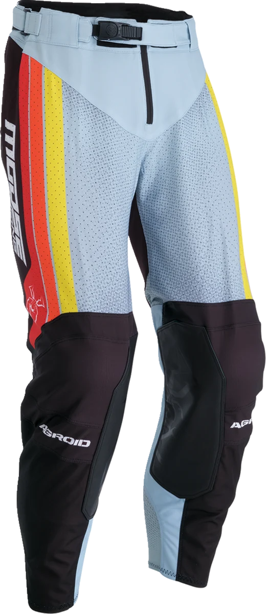 Convenient MOOSE RACING Agroid Pants – Gray Yellow – 28 2901-10921 Professional