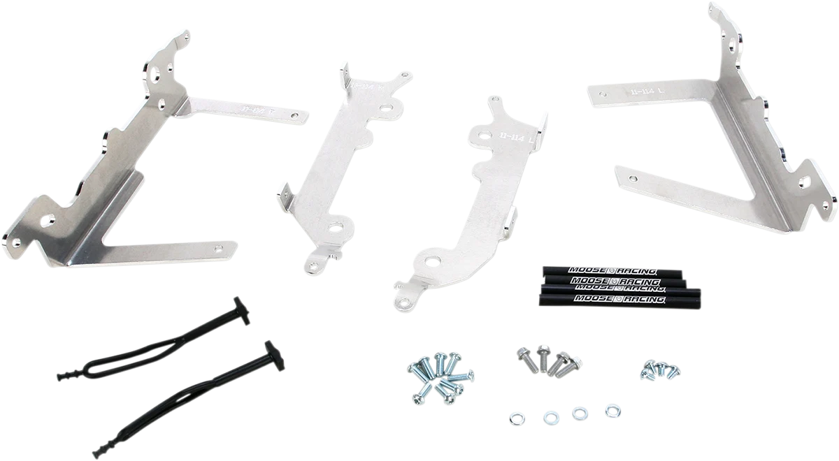 Authentic MOOSE RACING Radiator Braces – Husaberg Husqvarna KTM 11-114 Traditional