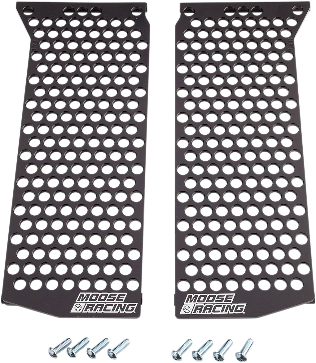 Excellent MOOSE RACING Radiator Guards – Black – Beta Husaberg Husqvarna KTM 12-114 Smooth