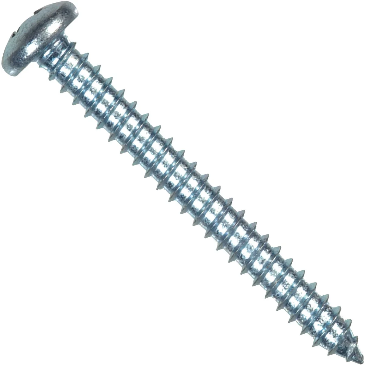 Superior Hillman 8 x 2-1 2 In. Phillips Pan Head Zinc Sheet Metal Screw 100 Ct. Selected