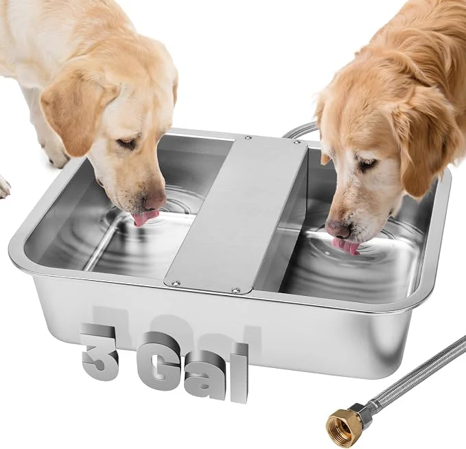 Reusable 3 Gallon Automatic Dog Water Dispenser Large Dog Water Bowl Dispenser Top-Quality