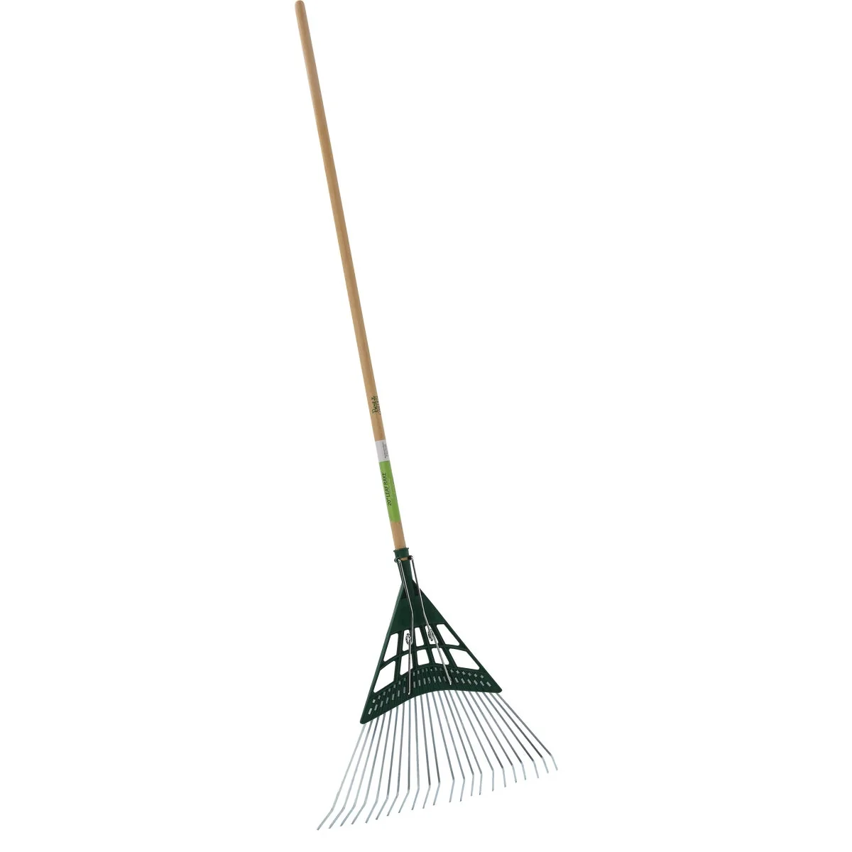 Superior Tru Tough 20 In. Steel Leaf Rake 22-Tine Refined