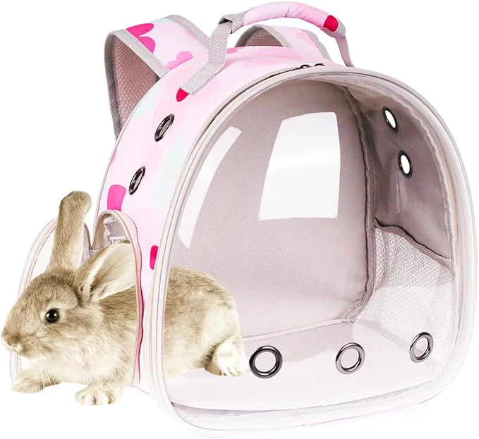 Next-Generation Portable Small Animal Backpack Travel Breathable Pet Carrier Bag Cages Genuine