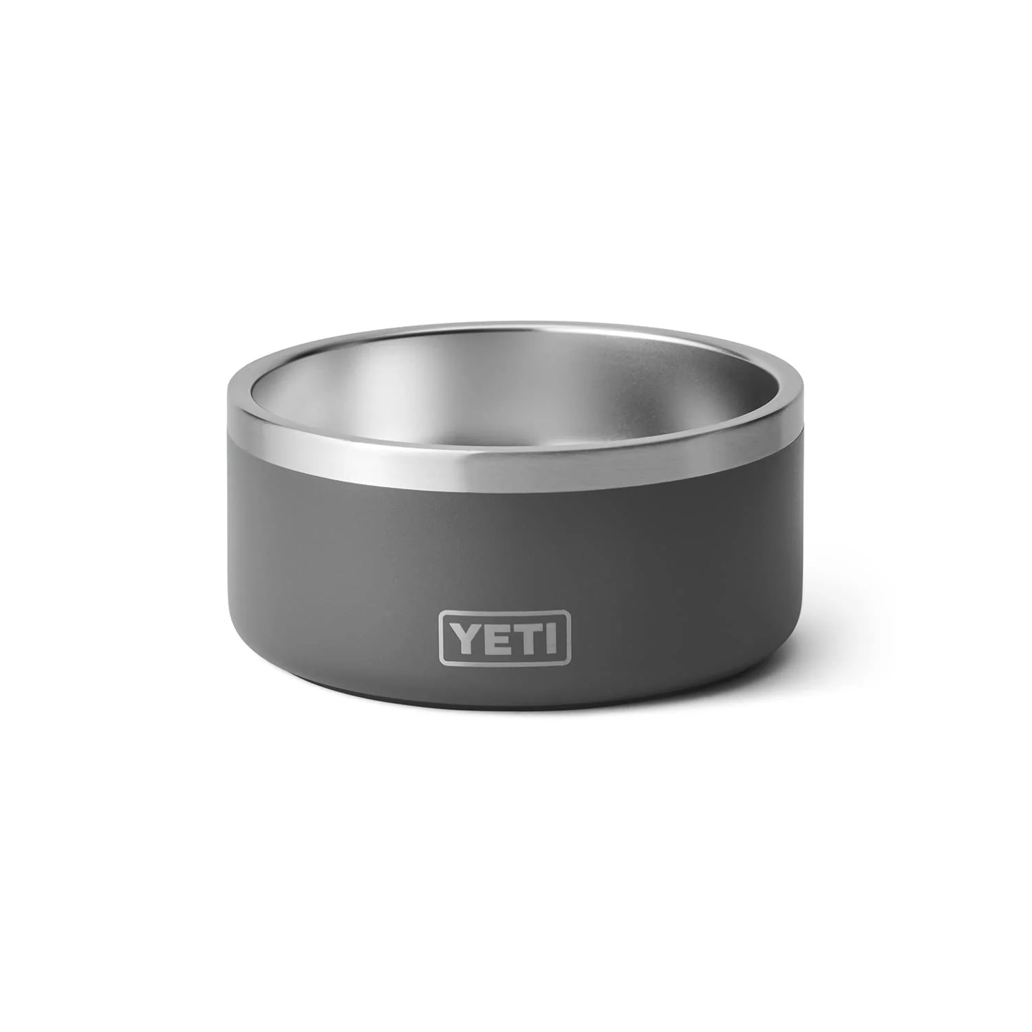 Trendy YETI Boomer 4 Dog Bowl – 32 oz Stainless Steel Non-Slip Dishwasher Safe Charcoal Responsible